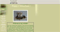 Desktop Screenshot of happy-chihuahuas.tripod.com