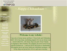 Tablet Screenshot of happy-chihuahuas.tripod.com