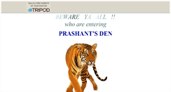 Desktop Screenshot of prashav.tripod.com