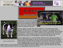 Tablet Screenshot of abkennels.tripod.com