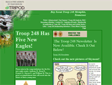 Tablet Screenshot of memphistroop248.tripod.com