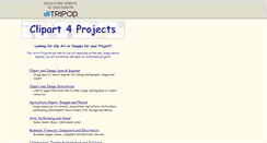 Desktop Screenshot of clipart4projects.tripod.com