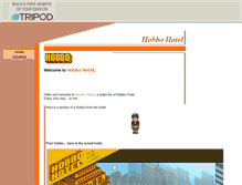 Tablet Screenshot of hobbohotel.tripod.com