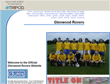 Tablet Screenshot of glenwoodrovers.tripod.com