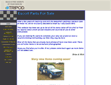 Tablet Screenshot of escort-parts.tripod.com