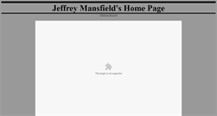 Desktop Screenshot of jeffmansfield.tripod.com
