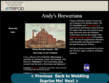 Tablet Screenshot of brewerianaandy.tripod.com