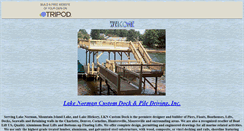 Desktop Screenshot of dockandpile.tripod.com