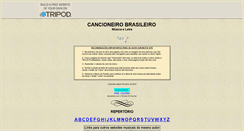 Desktop Screenshot of cancioneirobras.tripod.com