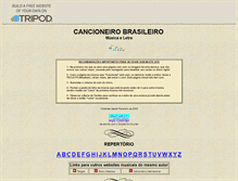 Tablet Screenshot of cancioneirobras.tripod.com