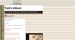 Desktop Screenshot of nadia871.tripod.com