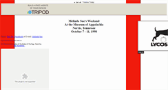 Desktop Screenshot of melindasue2.tripod.com