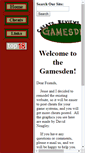 Mobile Screenshot of gamesden.tripod.com