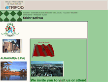 Tablet Screenshot of fakhr.sefrou.tripod.com