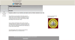 Desktop Screenshot of halalinternational.tripod.com