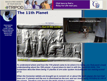 Tablet Screenshot of 11thplanet.tripod.com