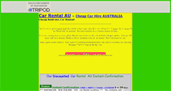 Desktop Screenshot of carhireau.tripod.com