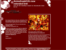 Tablet Screenshot of animefreak41490.tripod.com