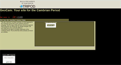 Desktop Screenshot of geocambrian.tripod.com