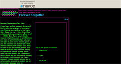 Desktop Screenshot of foreverforgotten3.tripod.com
