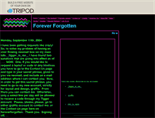 Tablet Screenshot of foreverforgotten3.tripod.com