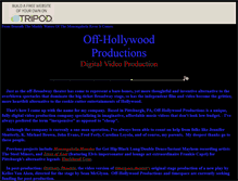 Tablet Screenshot of filmaker.tripod.com
