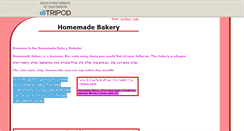 Desktop Screenshot of homemadebakery.tripod.com