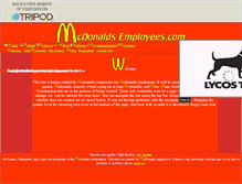 Tablet Screenshot of mcdonaldsemployees.tripod.com
