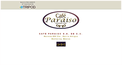 Desktop Screenshot of cafeparaiso.tripod.com