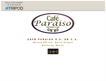 Tablet Screenshot of cafeparaiso.tripod.com
