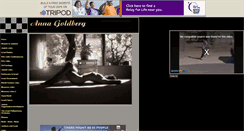 Desktop Screenshot of annagoldberg.tripod.com