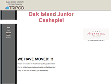 Tablet Screenshot of oakisland1.tripod.com