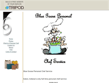 Tablet Screenshot of bluegoosepersonalchef.tripod.com