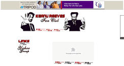 Desktop Screenshot of keanureevesfanclub.tripod.com