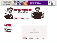 Tablet Screenshot of keanureevesfanclub.tripod.com