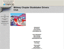 Tablet Screenshot of midwaystudebakers.tripod.com
