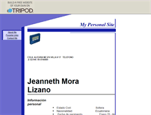 Tablet Screenshot of jeannethmora.tripod.com