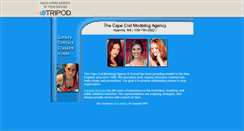 Desktop Screenshot of capemodels.tripod.com
