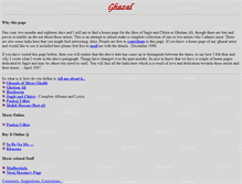 Tablet Screenshot of ghazal.tripod.com