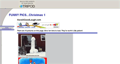 Desktop Screenshot of funnypicschristmas1.tripod.com