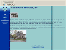 Tablet Screenshot of islandpoolsnspasinc.tripod.com