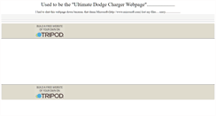 Desktop Screenshot of dodgechargers.tripod.com