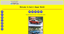Desktop Screenshot of garysmopars.tripod.com