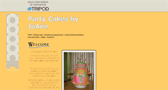 Desktop Screenshot of partycakesbyjoann.tripod.com