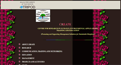 Desktop Screenshot of createindia.tripod.com