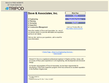 Tablet Screenshot of doveandassociates.tripod.com