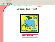 Tablet Screenshot of language-development.tripod.com