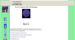 Desktop Screenshot of japansekoi.tripod.com