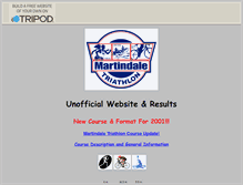 Tablet Screenshot of martindale-triathlon.tripod.com