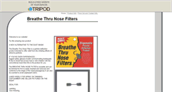 Desktop Screenshot of nosefilters.tripod.com
